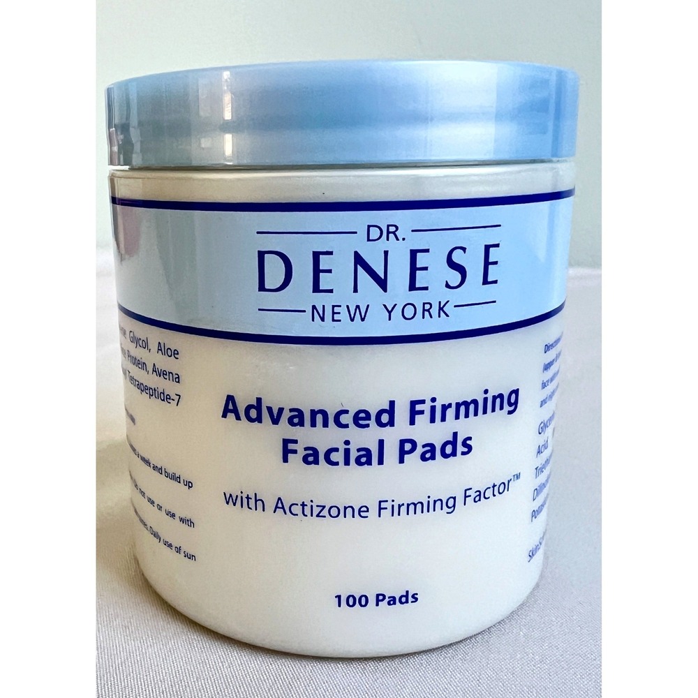 Dr. Denese Advanced Firming Facial Pads 100 Count Actizone Factor New SEALED